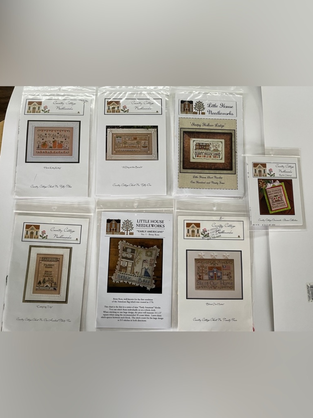 Little House & Country Cottage Needleworks - 7 charts